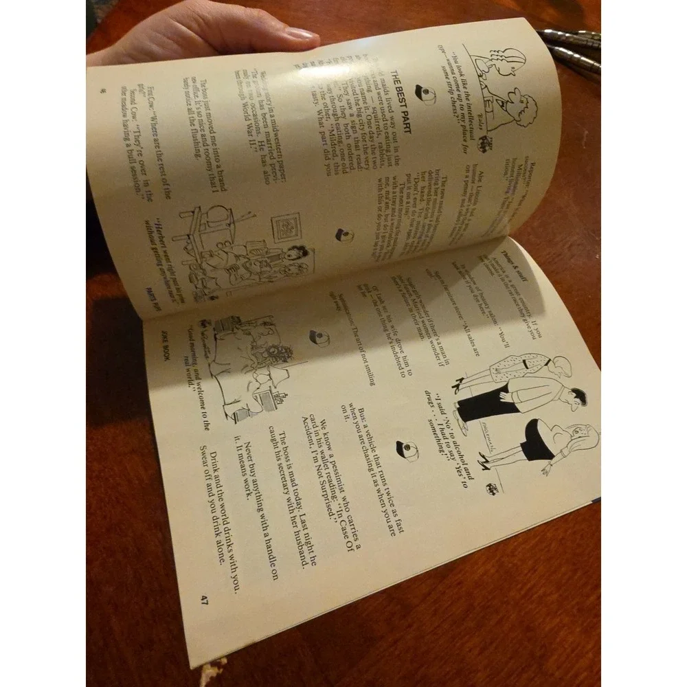 Parts Pups Joke Book 1989 VG